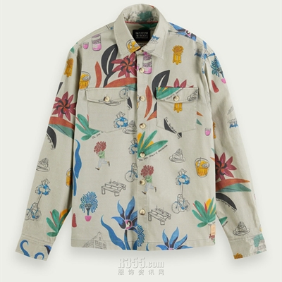商場品牌-長袖-襯衫