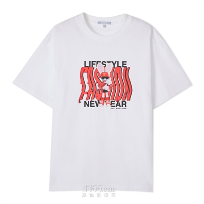商場品牌-短袖-T恤