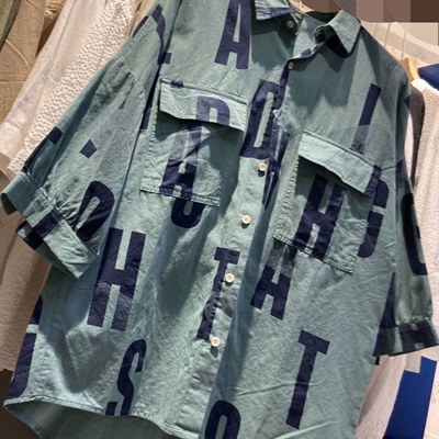 市場上裝-襯衫-微潮襯衫【實拍】