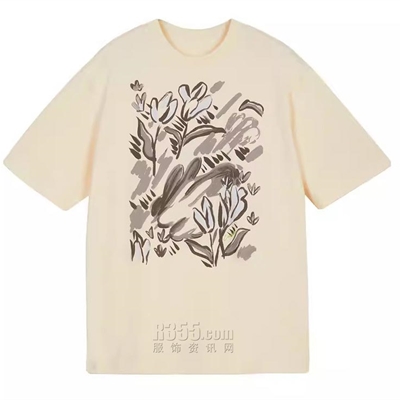 商場品牌-短袖-T恤