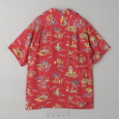 商場品牌-短袖-襯衫