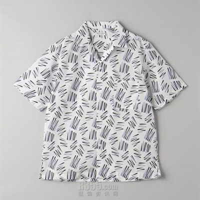 商場品牌-短袖-襯衫