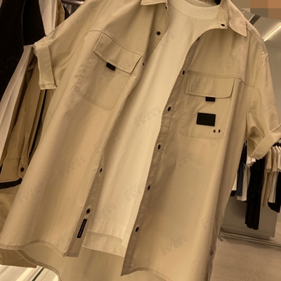 商場品牌-短袖-襯衫【實拍】