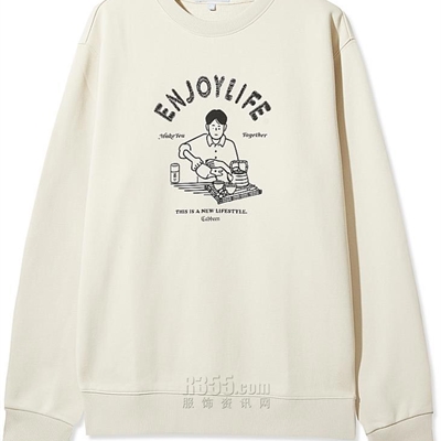 商場品牌-套頭-衛衣