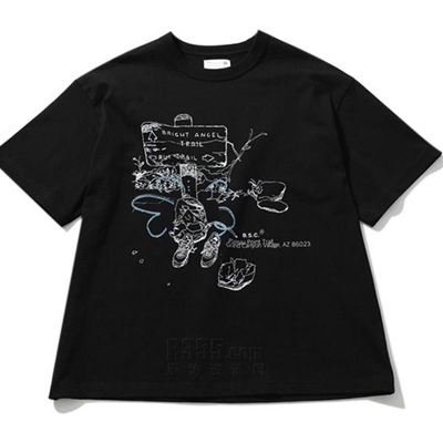 商場品牌-短袖-T恤