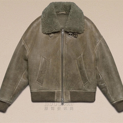 商場品牌-皮衣-皮衣