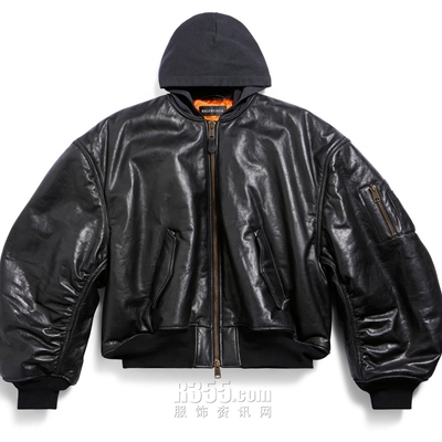 商場品牌-皮衣-皮衣