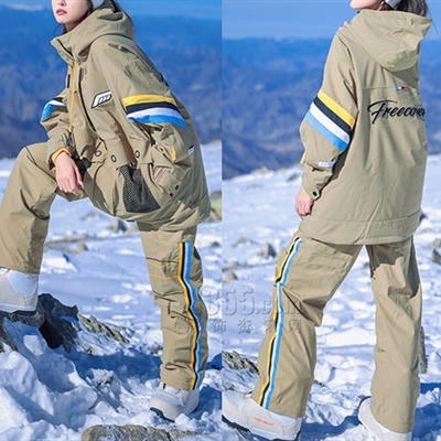 戶外品牌-滑雪服-女戶外滑雪服套裝