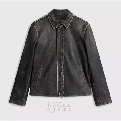 商場品牌-皮衣-皮衣