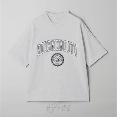 商場品牌-短袖-T恤