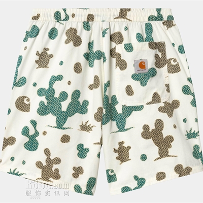 商場品牌-短褲-休閑褲