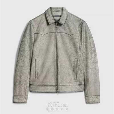 商場品牌-皮衣-皮衣