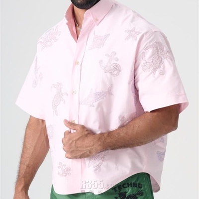 商場品牌-短袖-襯衫