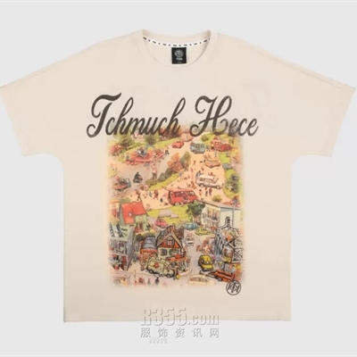 商場品牌-短袖-T恤