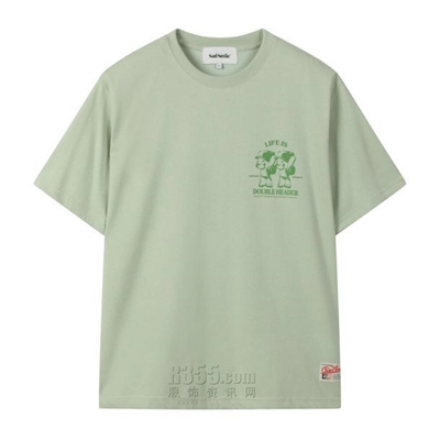 商場品牌-短袖-T恤