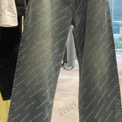 商場品牌-牛仔褲-牛仔褲{實(shí)拍}