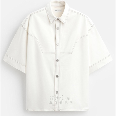 商場品牌-短袖-襯衫