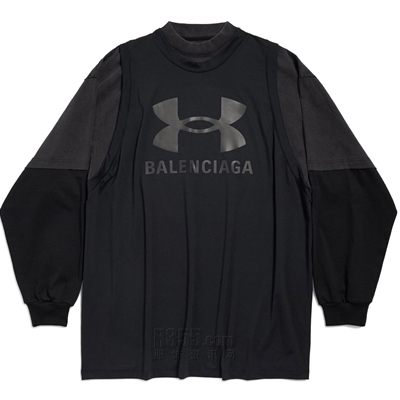 商場品牌-長袖-T恤【Balenciaga x Under Armour】