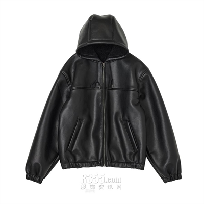商場品牌-皮衣-皮衣