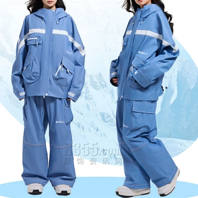 戶外品牌-滑雪服-女戶外滑雪服套裝