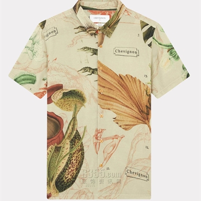 商場品牌-短袖-襯衫