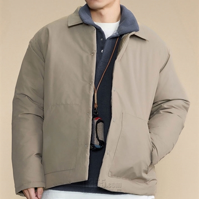 運動品牌-棉衣/羽絨-男運動棉服（兩面穿）