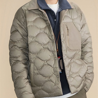 運動品牌-棉衣/羽絨-男運動棉服（兩面穿）