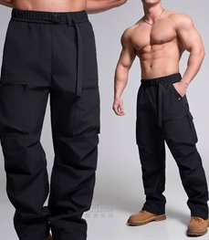 運動品牌-單褲-男運動單褲