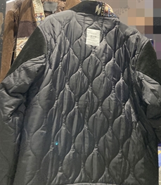 商場品牌-棉服/羽絨服-棉服【實拍】