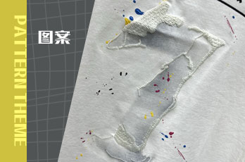 2025春夏市場潑墨圖案