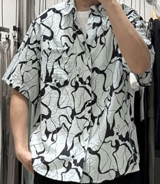 市場上裝-襯衫-休閑襯衫