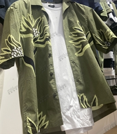 商場品牌-短袖-襯衫【實拍】